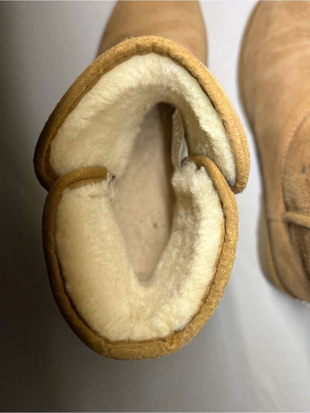 UGG Chestnut Suede Shearling Lined Ankle Boots - Picture 11 of 13
